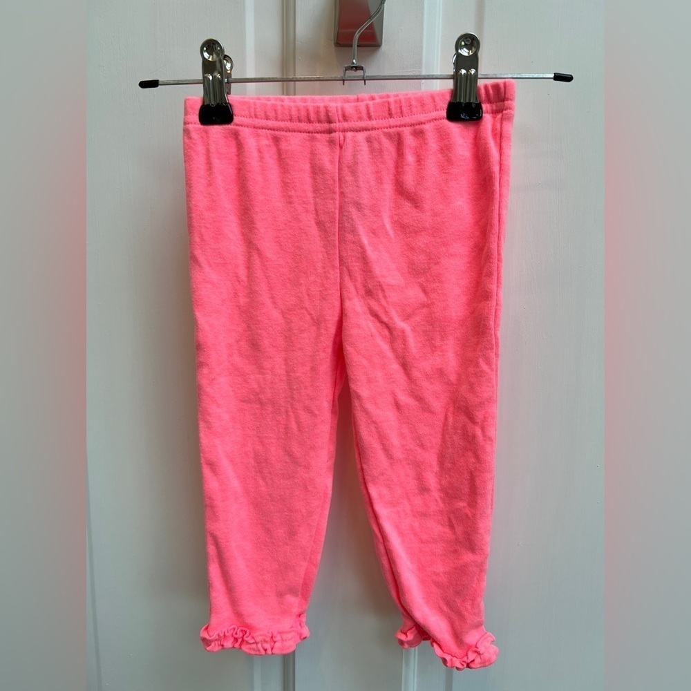 Simple Joys by Carter’s 12M Neon Pink Girls Leggings Pants